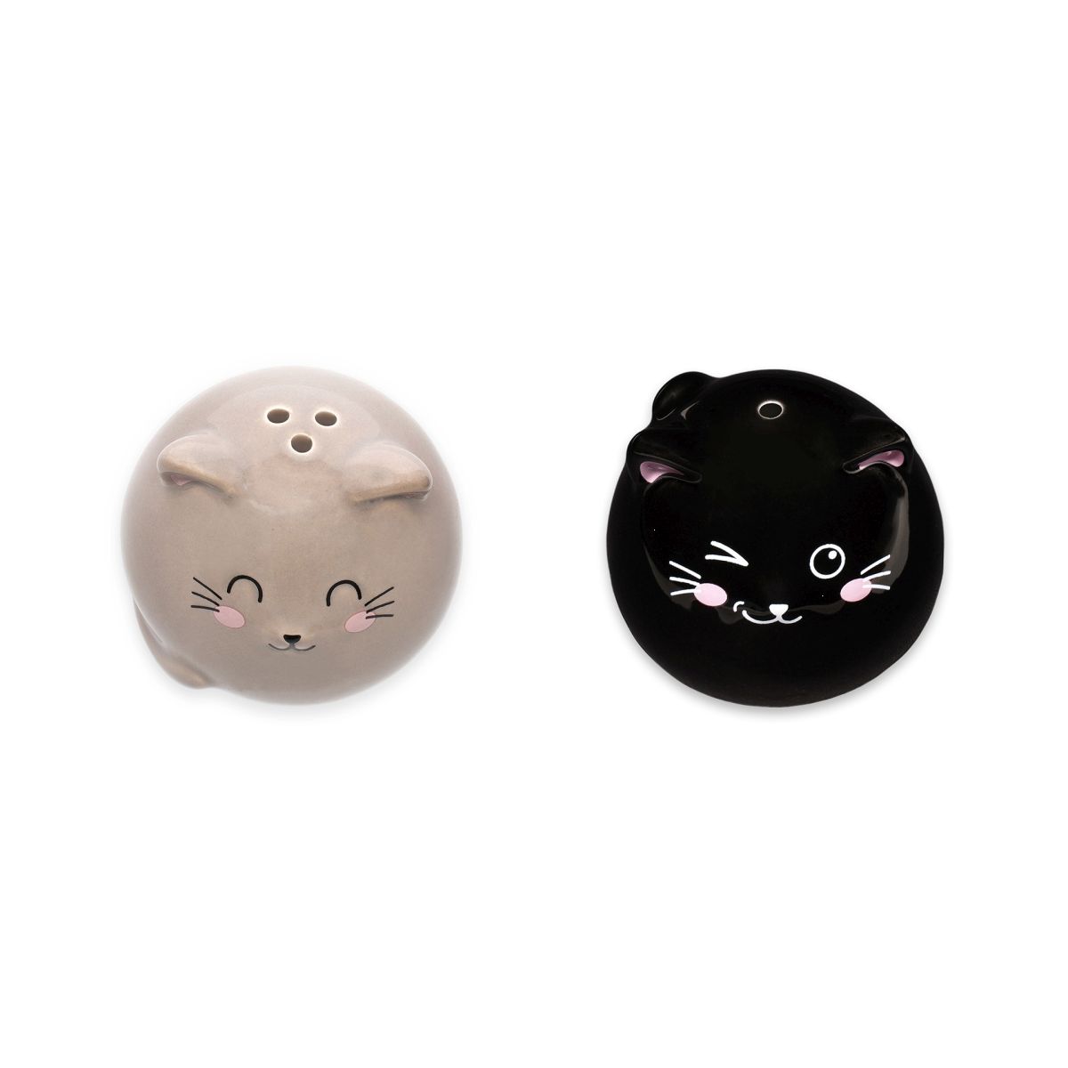 Salz- und Pfefferset aus Keramik Kitty - Legami