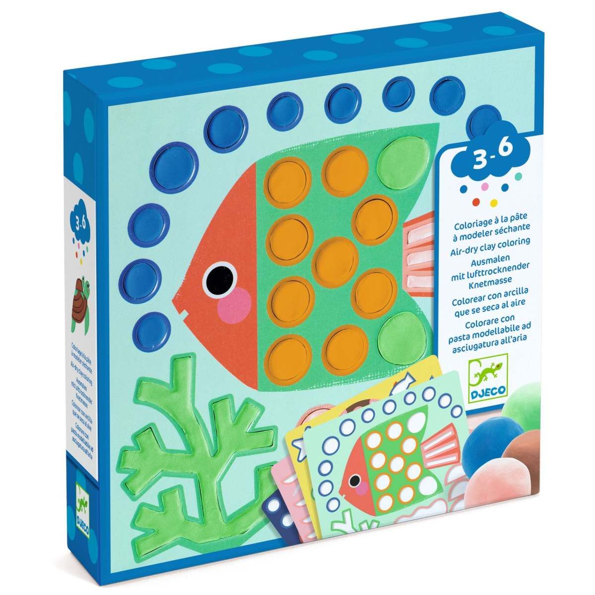 Mit Knete Malen - Unterwasser - Djeco