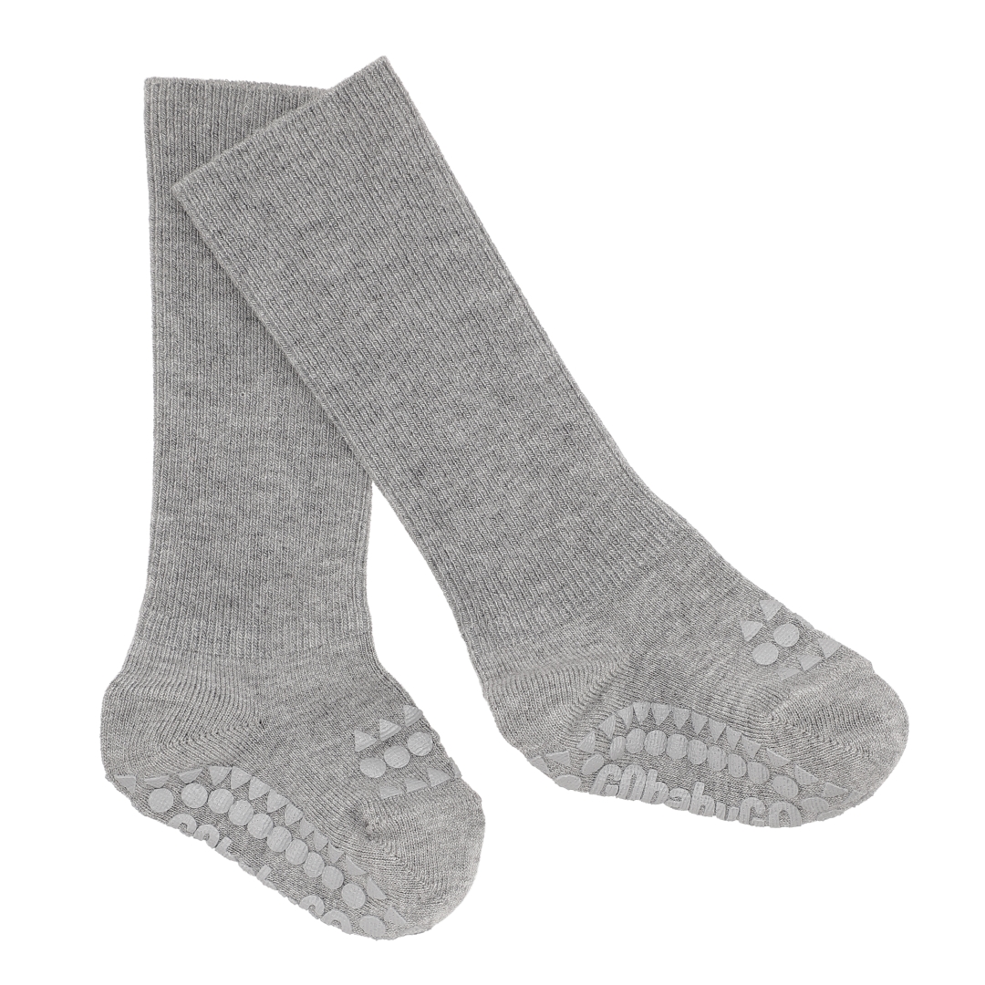 Anti-Rutsch-Socken Bamboo grey Gr. 17-19 - GoBabyGo