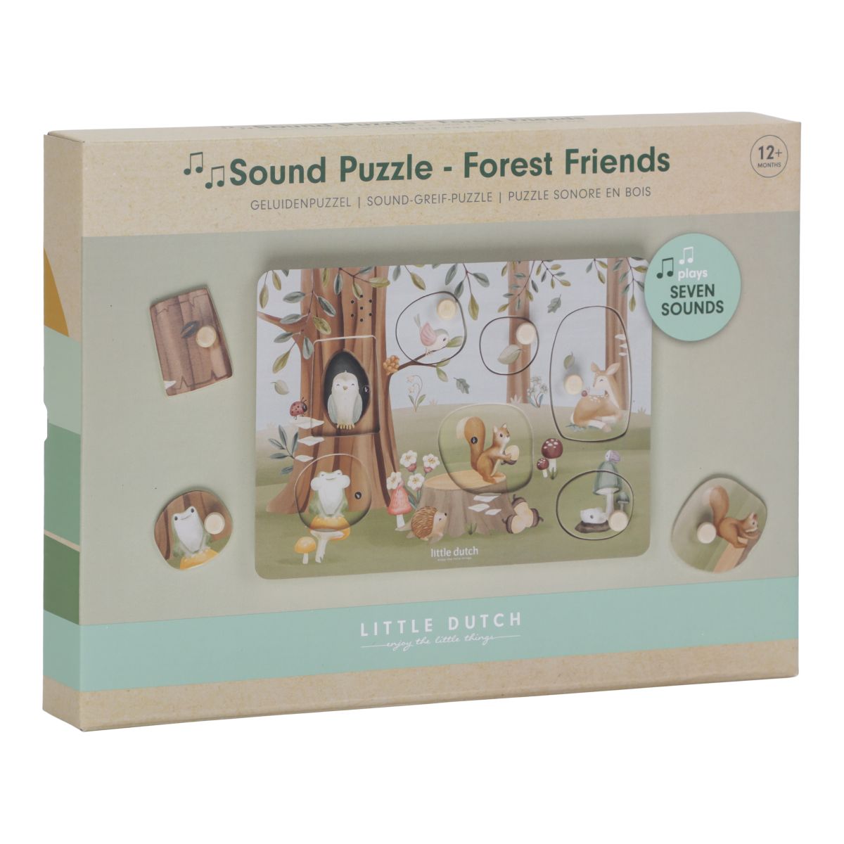 Sound-Greif-Puzzle Forest Friends - Little Dutch