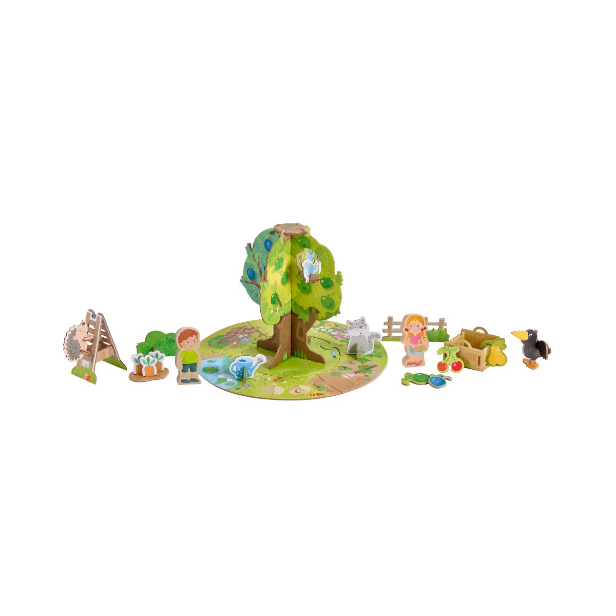 HABA 3D-Puzzle-Spielwelt Obstgarten