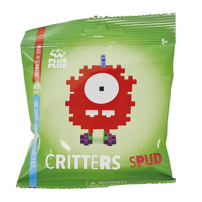 PLUS PLUS Mini-Bausteine Monster Kreaturen (verschiedene Designs, 1 Set)