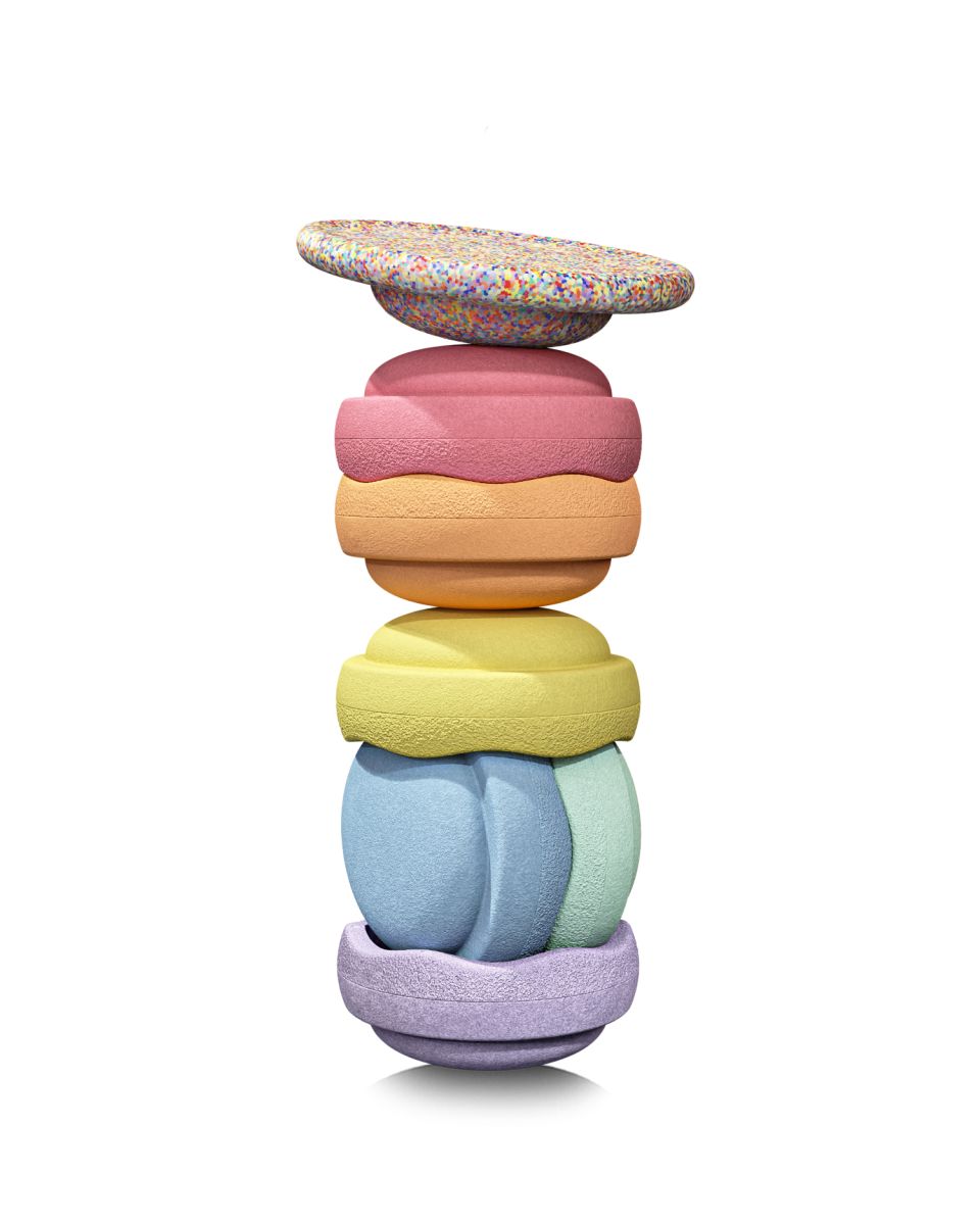 Stapelstein® Rainbow Set Pastel (6+1)