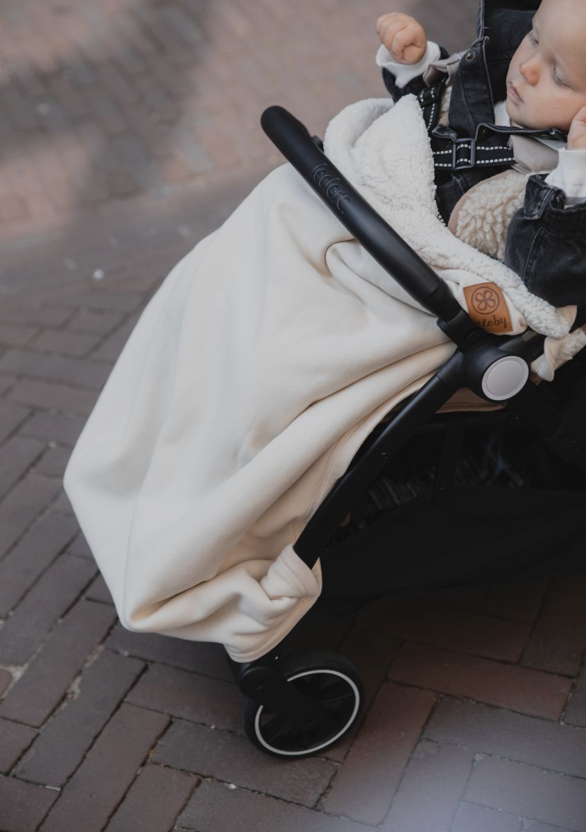 Cloby Teddy Decke Offwhite (natur)