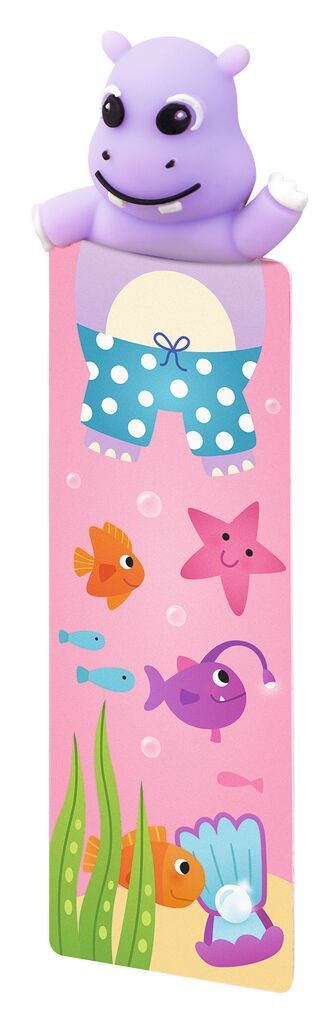 3D-Lesezeichen Splish Splash (verschiedene Designs, 1 Stück)