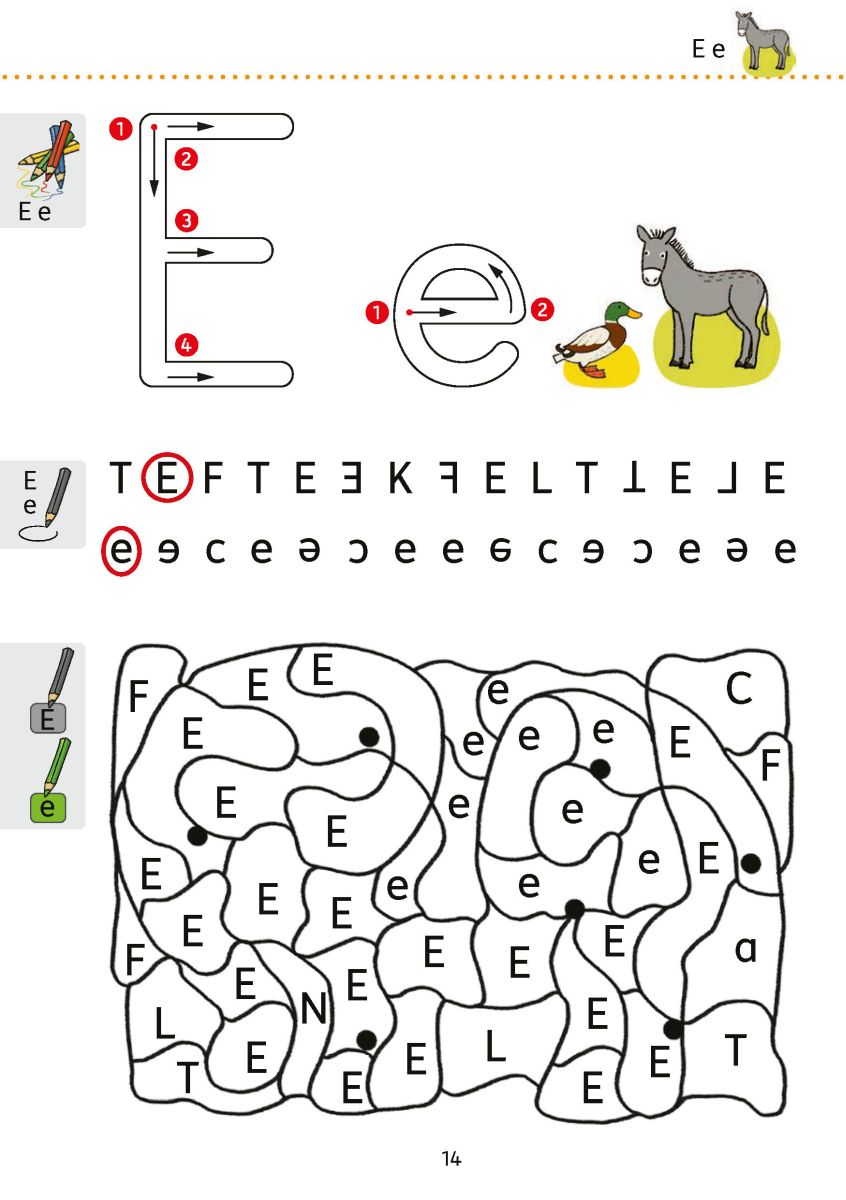 Mein Übungsheft Lesen 1. Klasse: Vom Buchstaben zum Wort - Hauschka Verlag