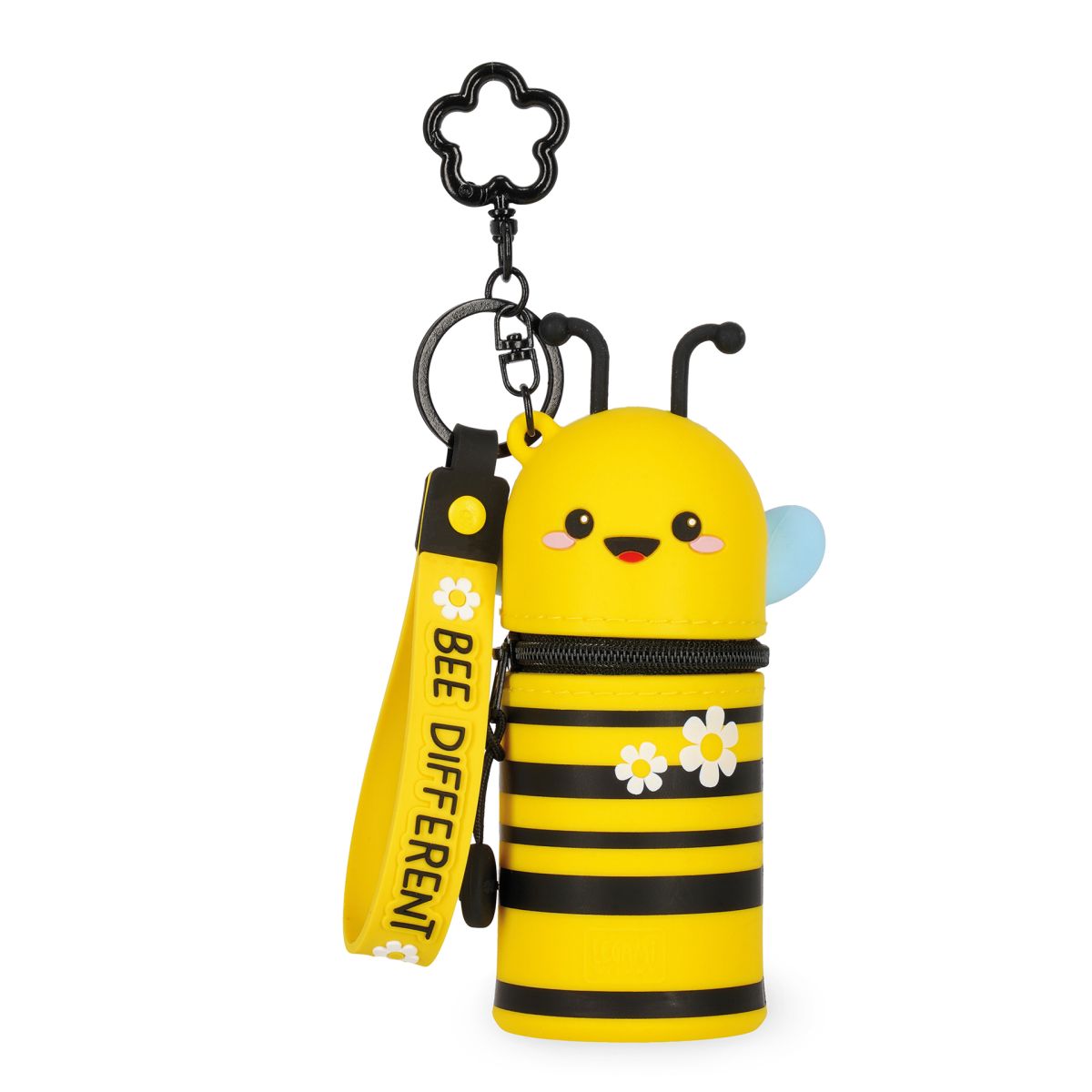 Mini Kawaii Münztasche mit Schlüsselanhänger Biene - Legami