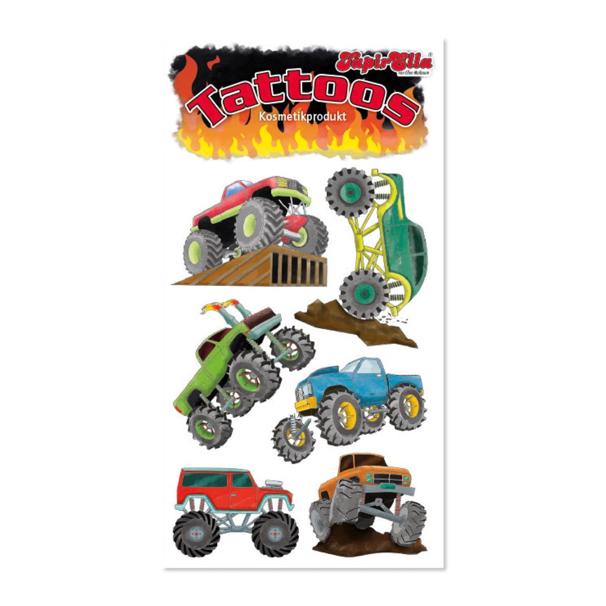Tattoos Monstertrucks - Lutz Mauder Verlag (1 Stück)