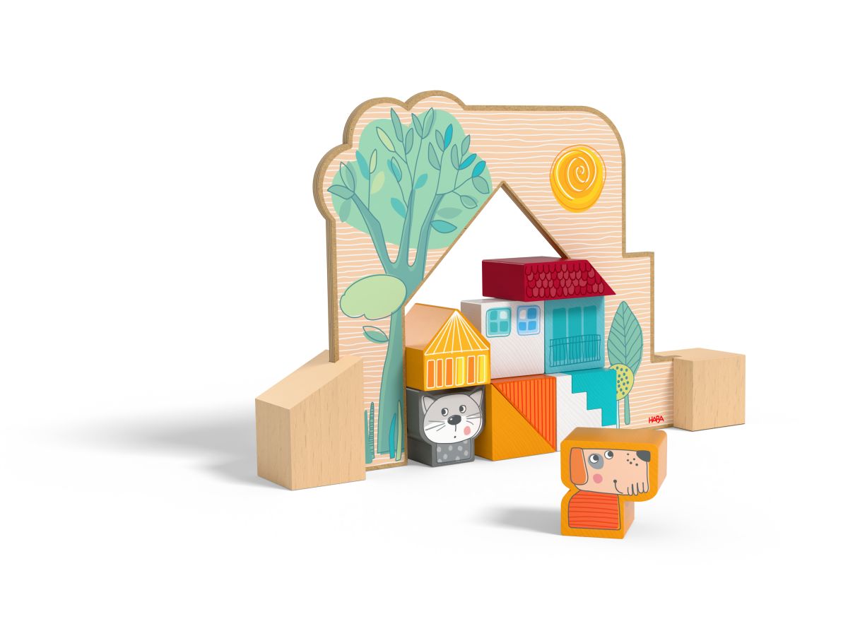 HABA Stapel-Legespiel Bauspaß
