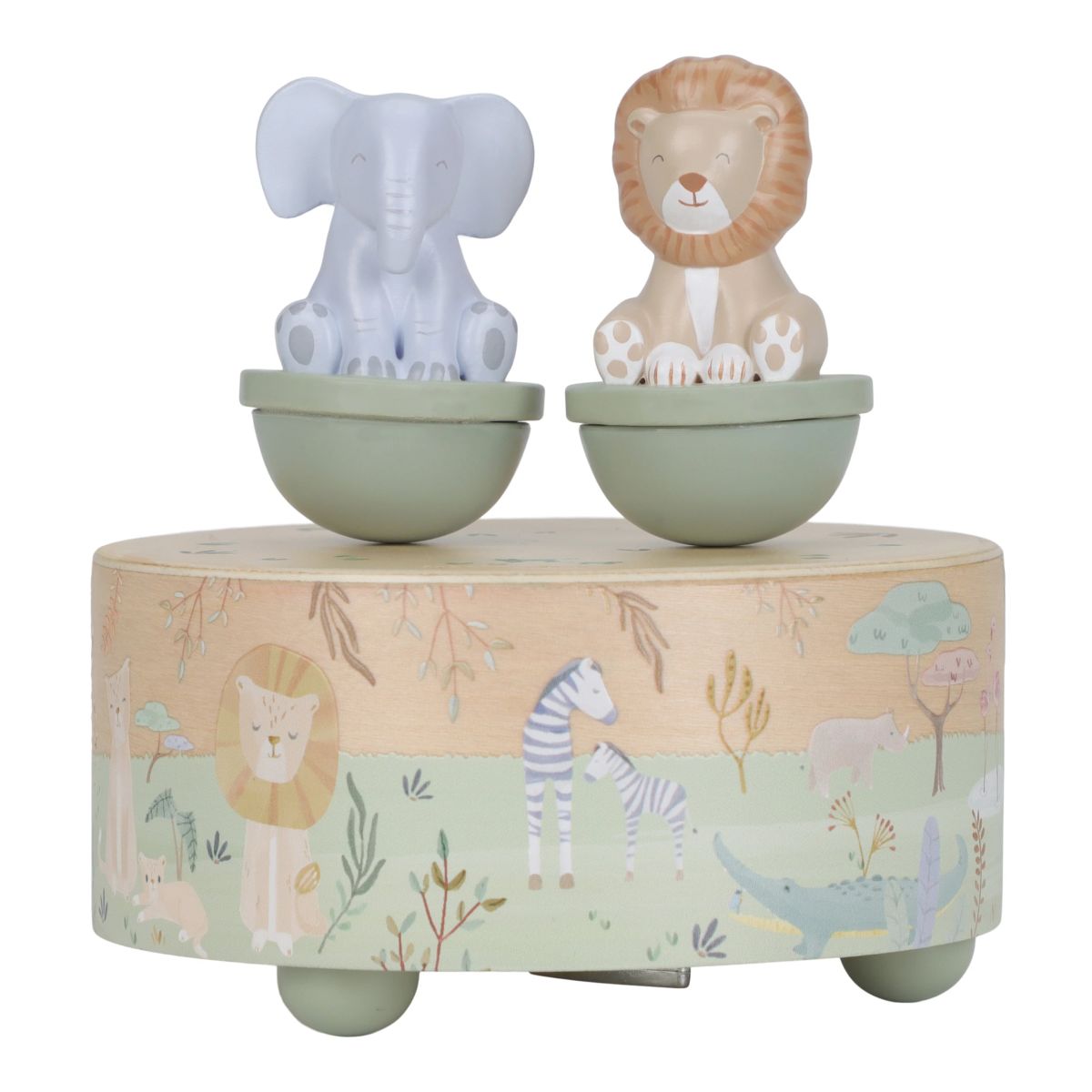 Holz Spieluhr Safari Friends - Little Dutch