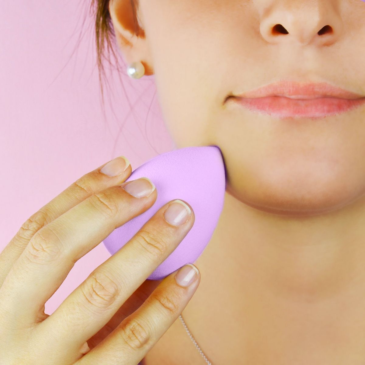 Make-up-Schwämmchen Einhorn violett - Legami