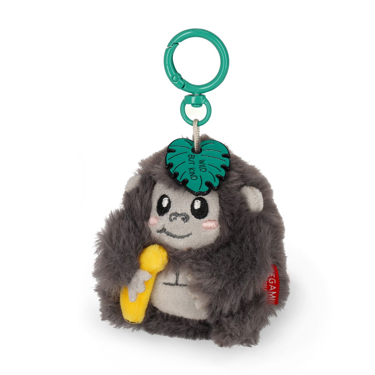Plüsch-Schlüsselanhänger Gorilla - Tiny Super Soft! - Legami