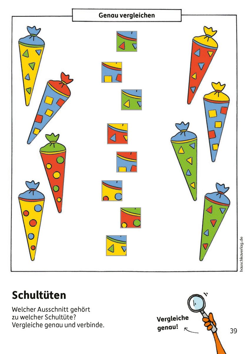 Schulstart-Block – Kunterbunte Übungen zum Schulanfang - Hauschka Verlag 6+