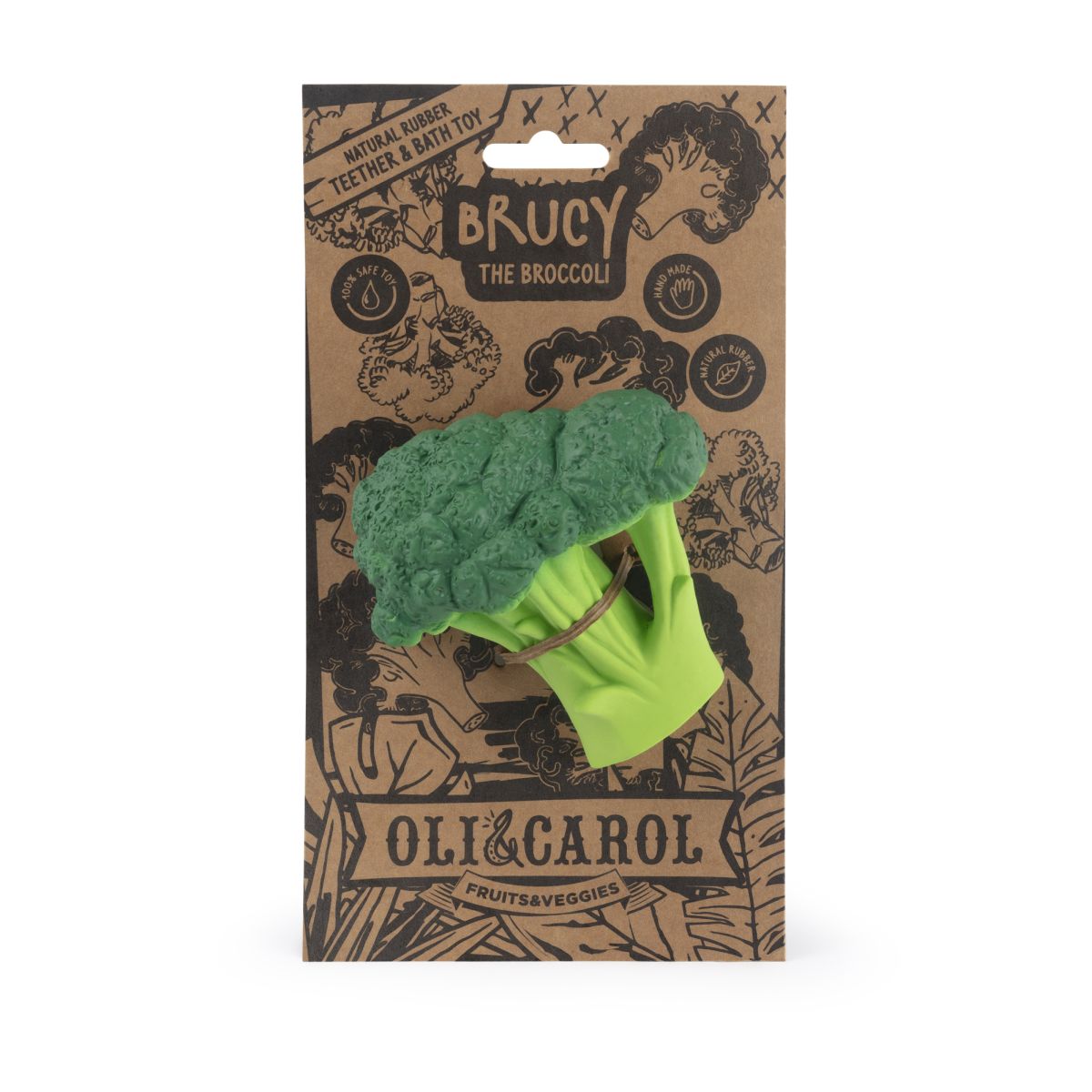 Beißring Brucy the Broccoli - Oli & Carol