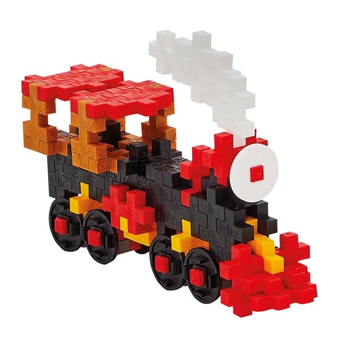 PLUS PLUS Mini-Bausteine Zug 100 Stück