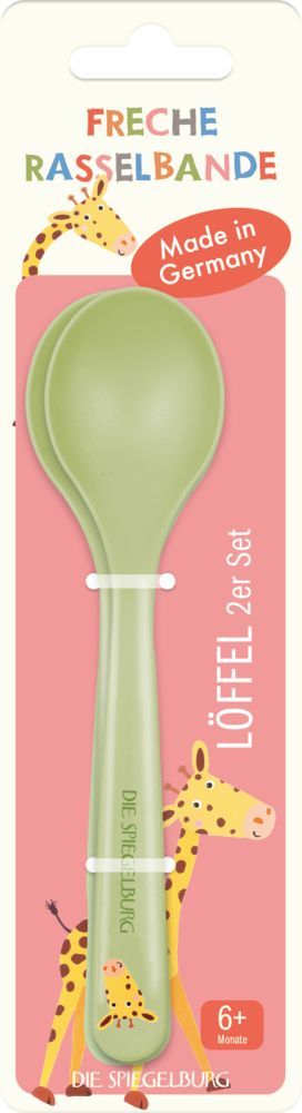 Löffel Giraffe 2er-Set - Freche Rasselbande