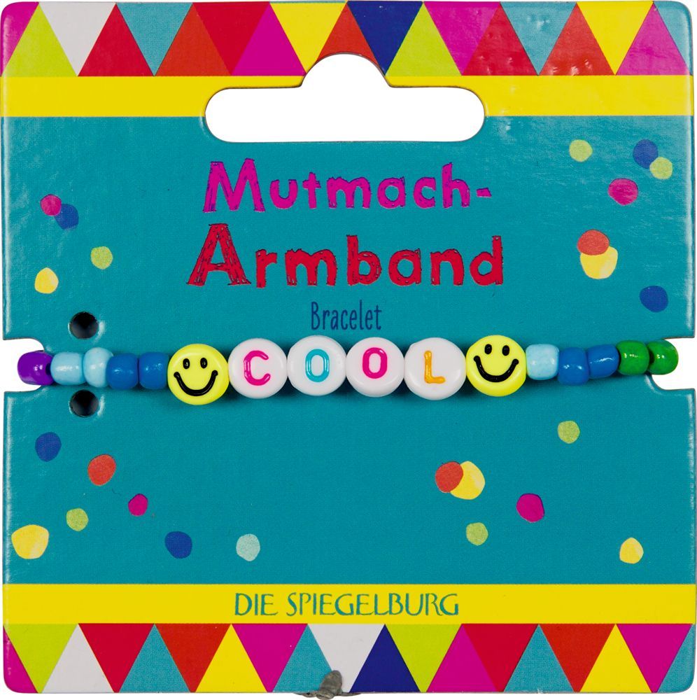 Mutmach-Armband - Bunte Geschenke (verschiedene Designs, 1 Stück)