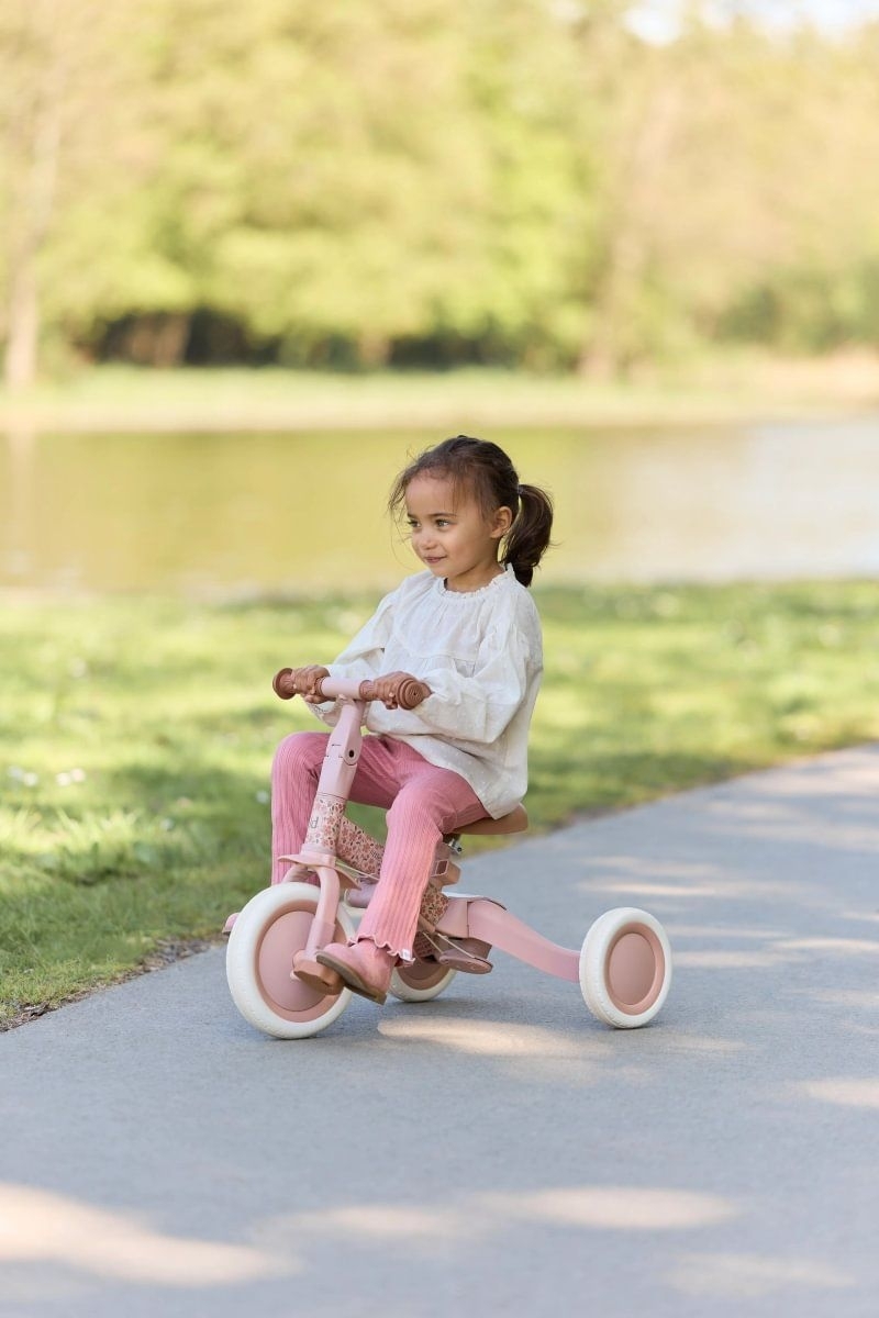 4 in 1 Dreirad Fairy Floral rosa - Little Dutch