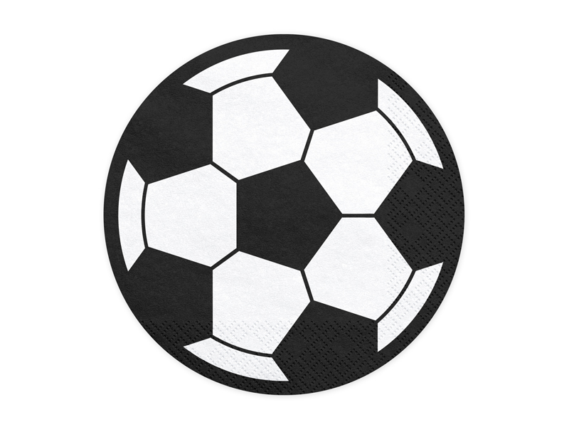 Servietten Fußball (20 Stück) - Party Deco