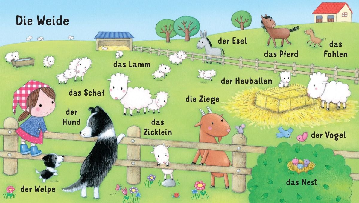 Deine Welt Wort für Wort: Bauernhof 1+
