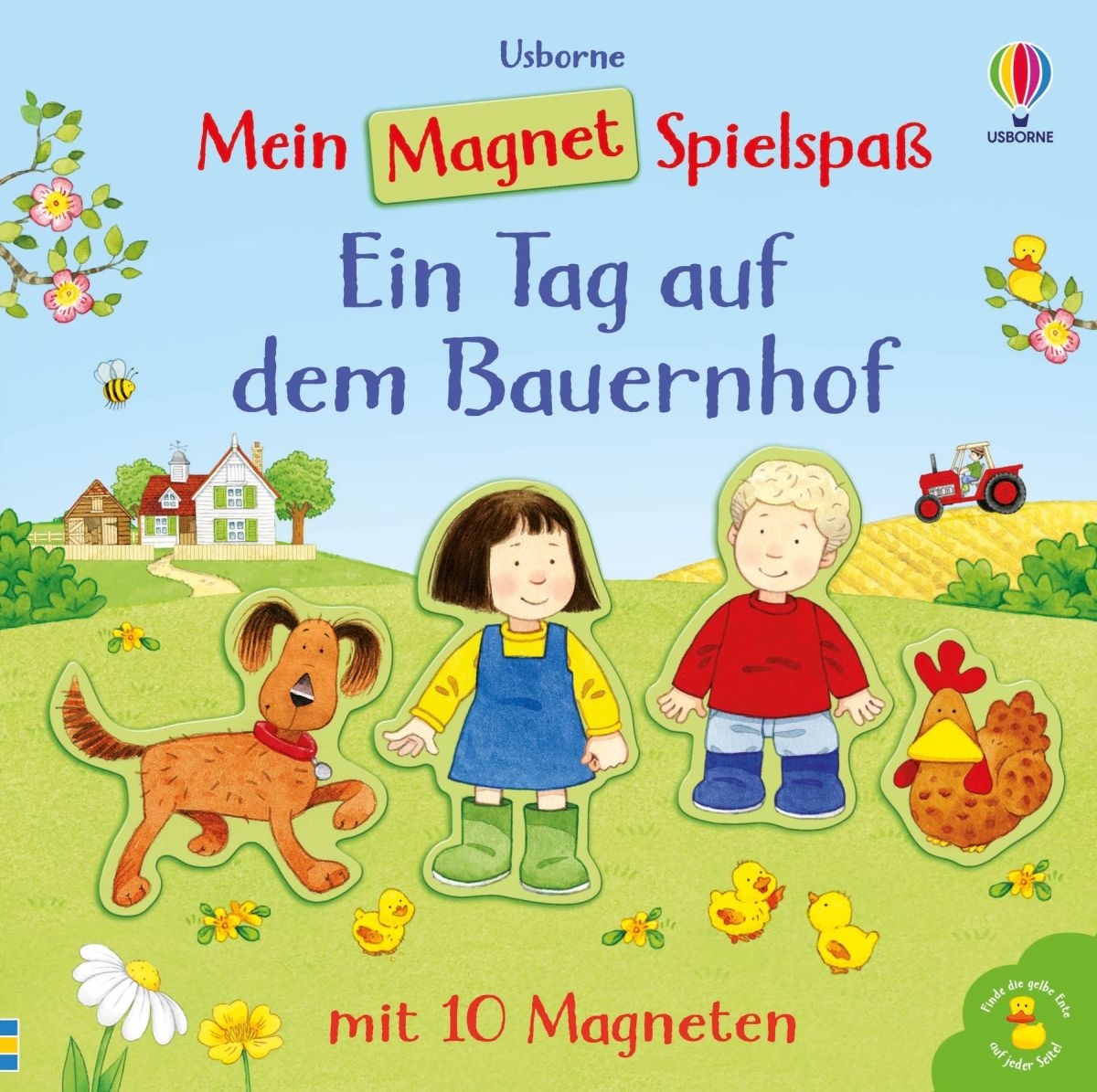 Mein Magnet-Spielspaß: Ein Tag auf dem Bauernhof 3+