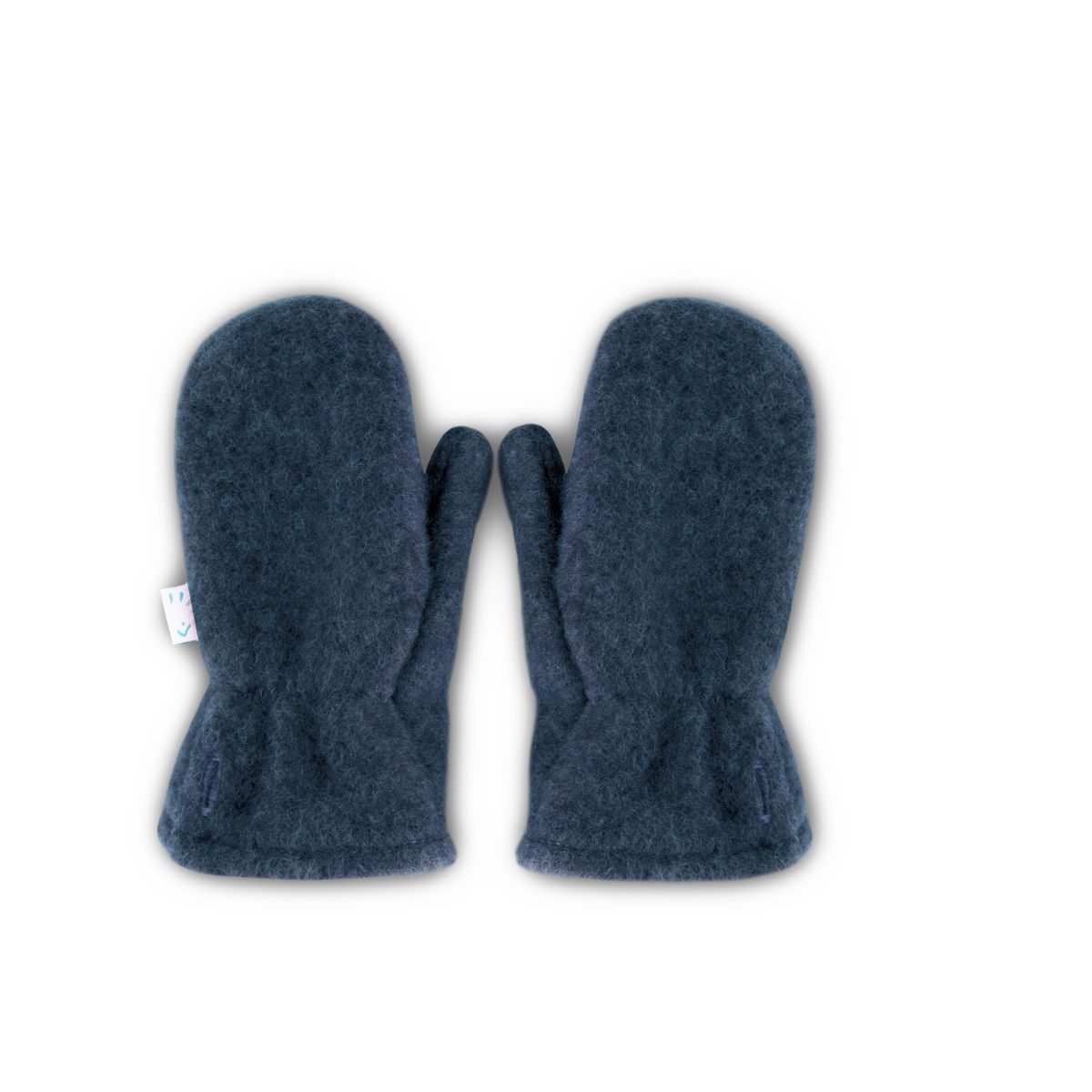 Fäustlinge Woll Fleece jeans melange Gr. 24-36 Mon.