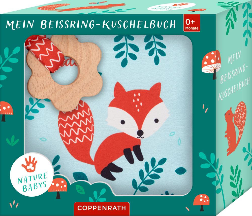 Mein Beißring-Kuschelbuch: Waldfreunde (Fühlen&begreifen) 0M+