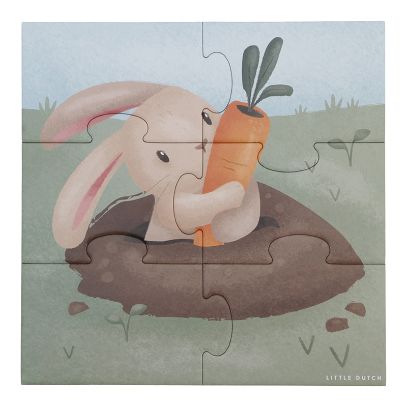 4 in 1 Puzzle-Set Little Farm - Little Dutch