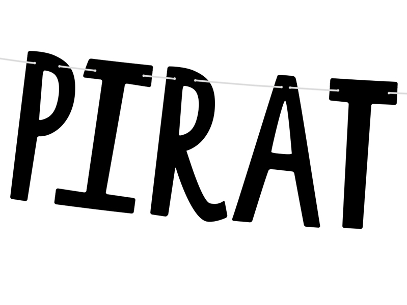Girlande Piraten "Pirates Party" - Party Deco