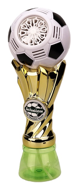 Seifenblasen Maschine Fußball Pokal - Fun Trading