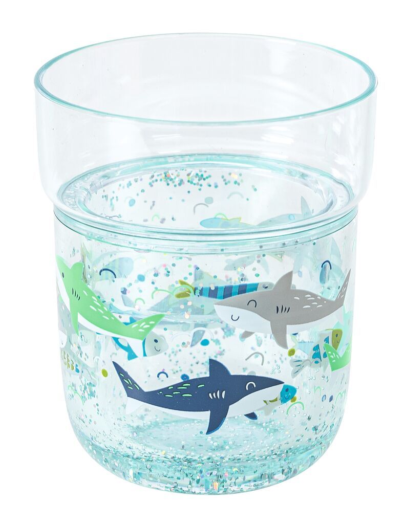 Trinkbecher Glitzerzauber (verschiedene Designs, 1 Stück)