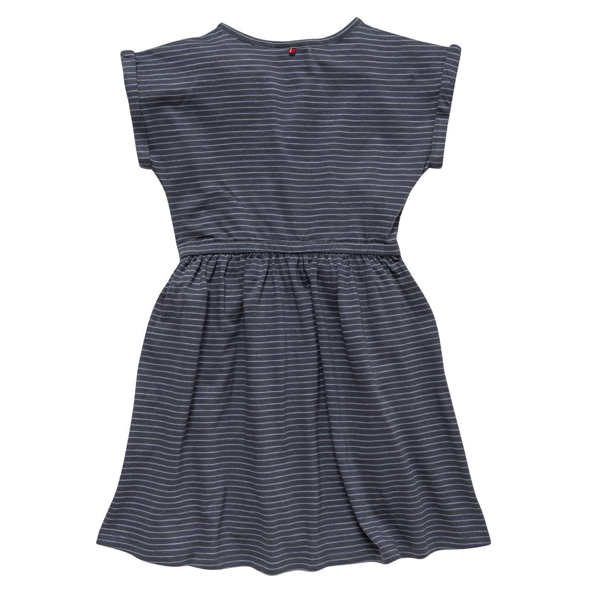 Kleid kurz blau GOTS - 104