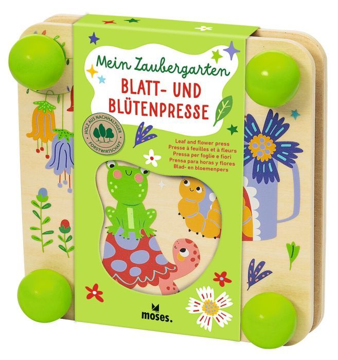 Mein Zaubergarten Blatt-und Blütenpresse