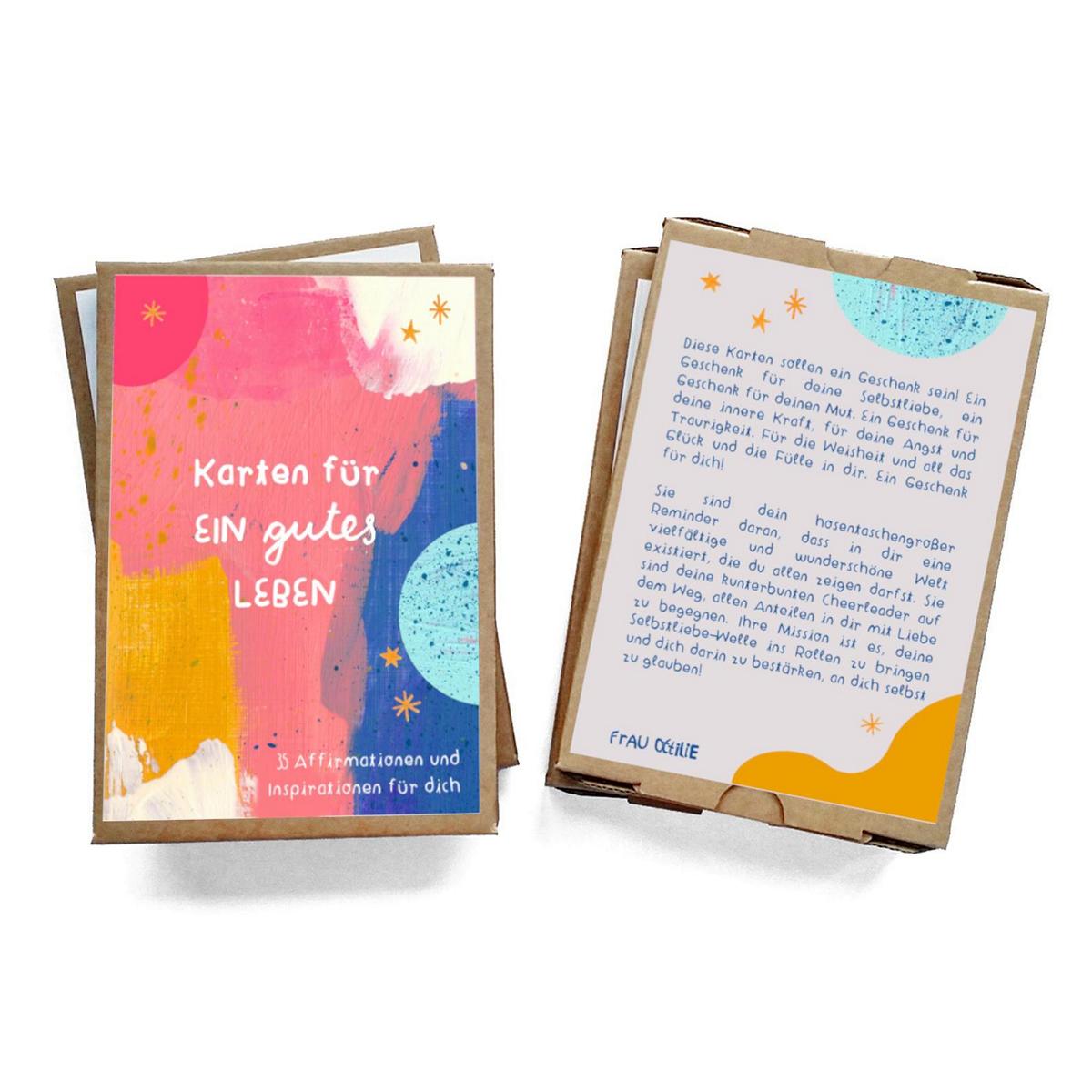 Affirmationskarten für Erwachsene "Karten für ein gutes Leben - Frau Ottilie
