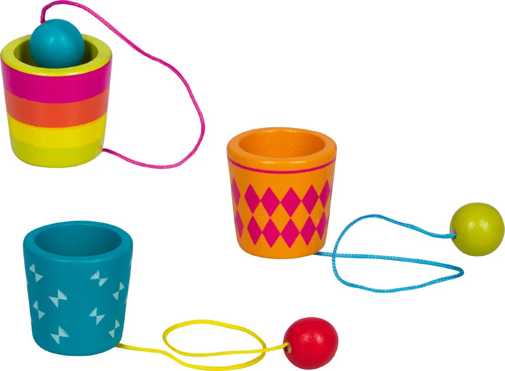 Fangbecher - Bunte Geschenke (verschiedene Designs, 1 Stück)