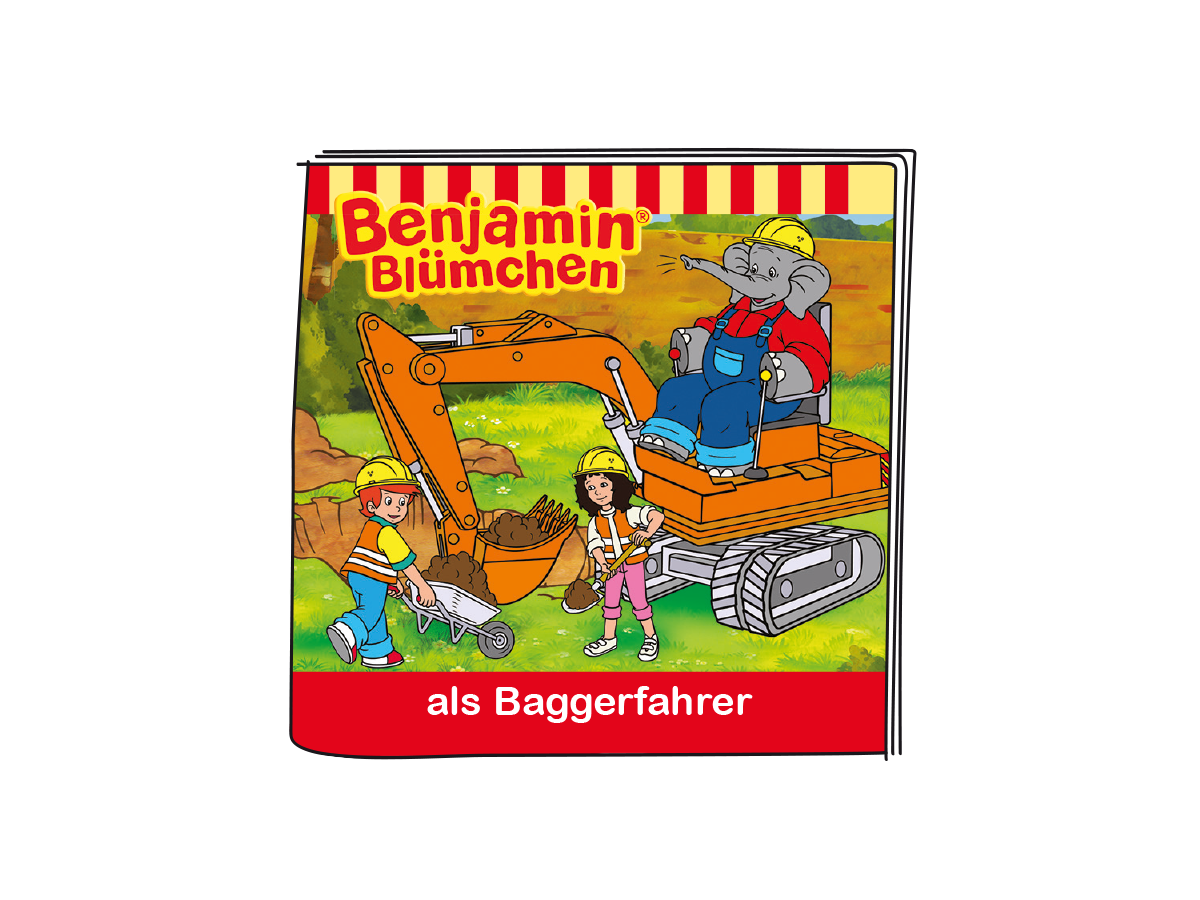 Benjamin Blümchen - Benjamin als Baggerfahrer - Tonies 3+