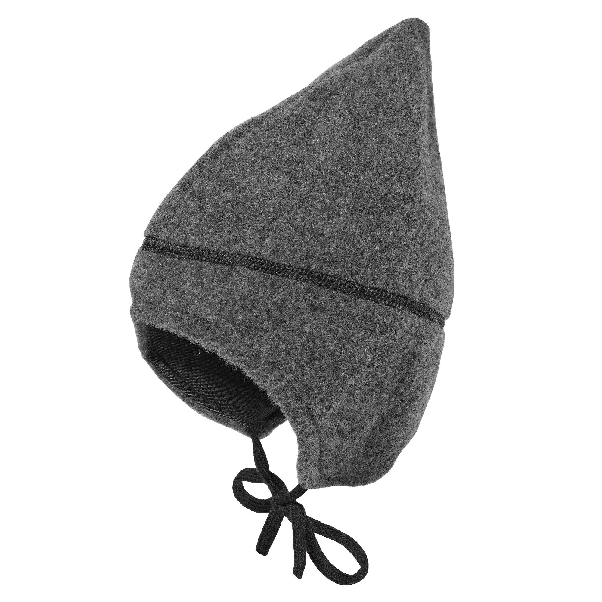 Maximo MINI Mütze Wollfleece Gr. 45 grau