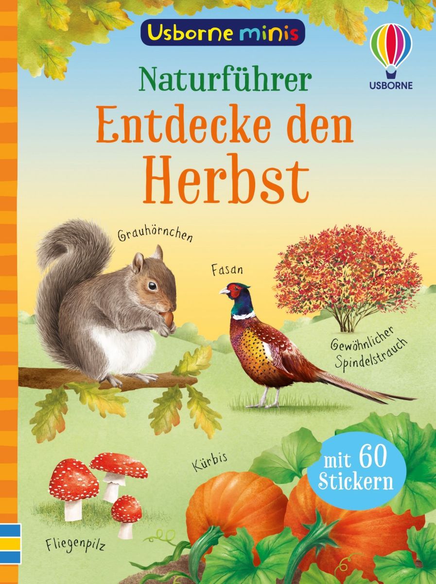 Usborne Minis Naturführer: Entdecke den Herbst 6+