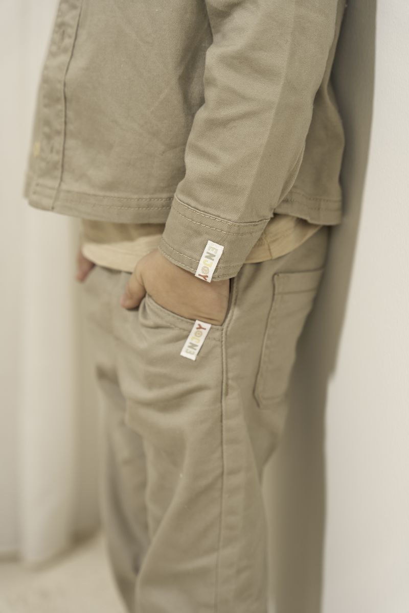 Überhemd beige - 98