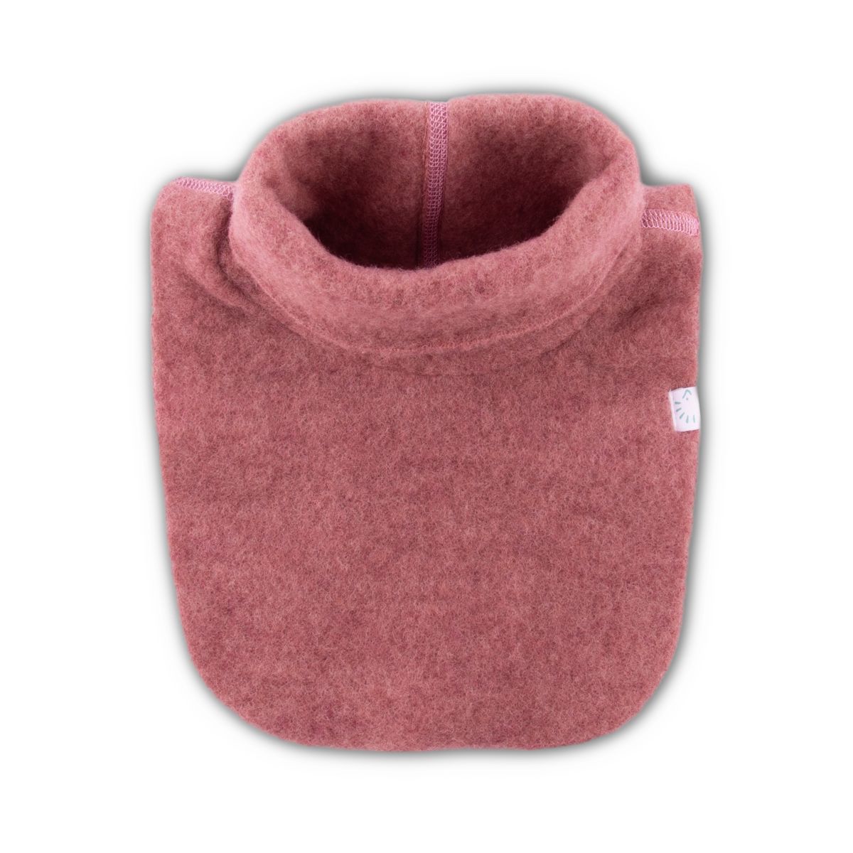 Schlupfschal Wollfleece vintage rose Gr. S