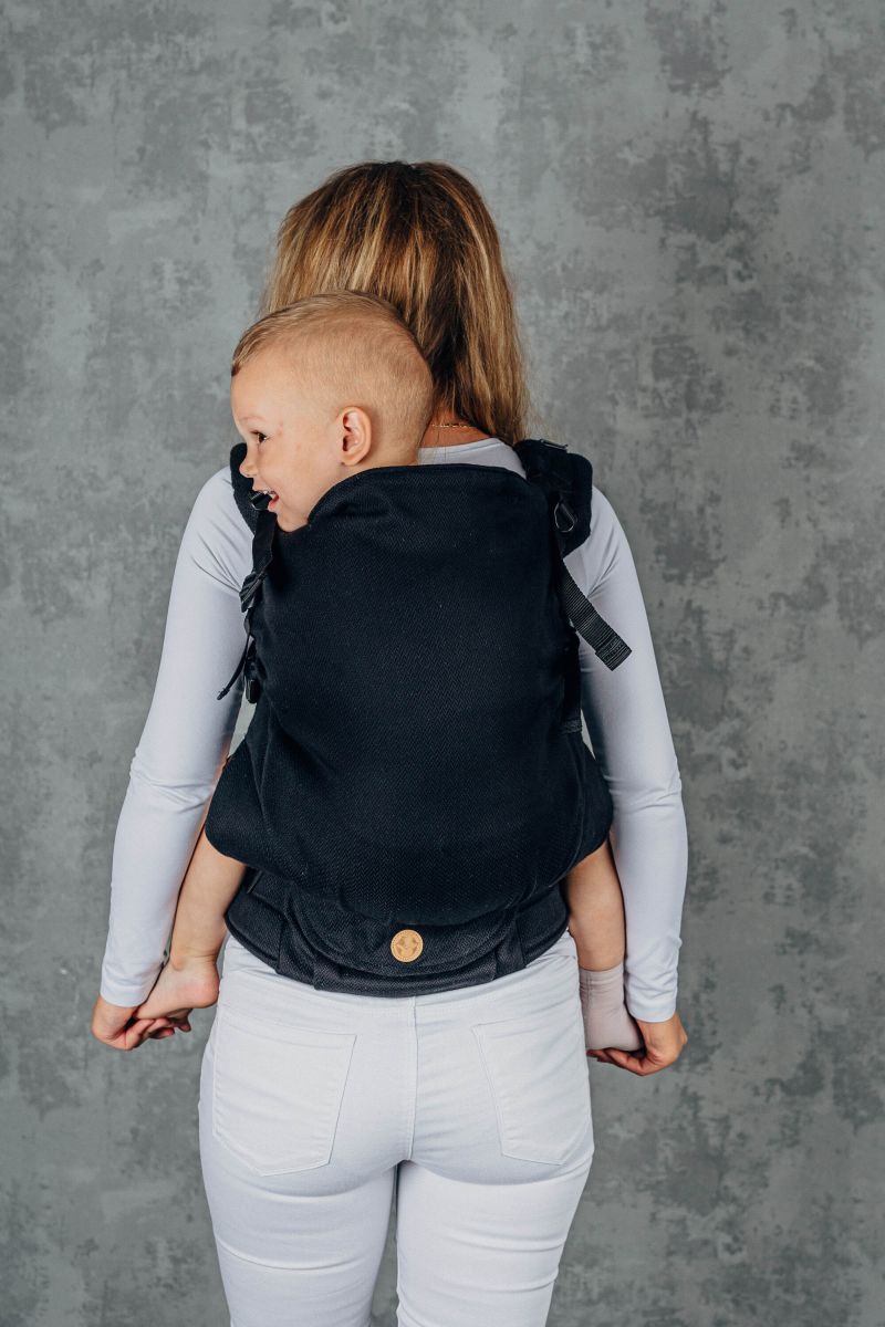 Lenny Lamb Preschool -EBONY BLACK - Kleinkindtrage