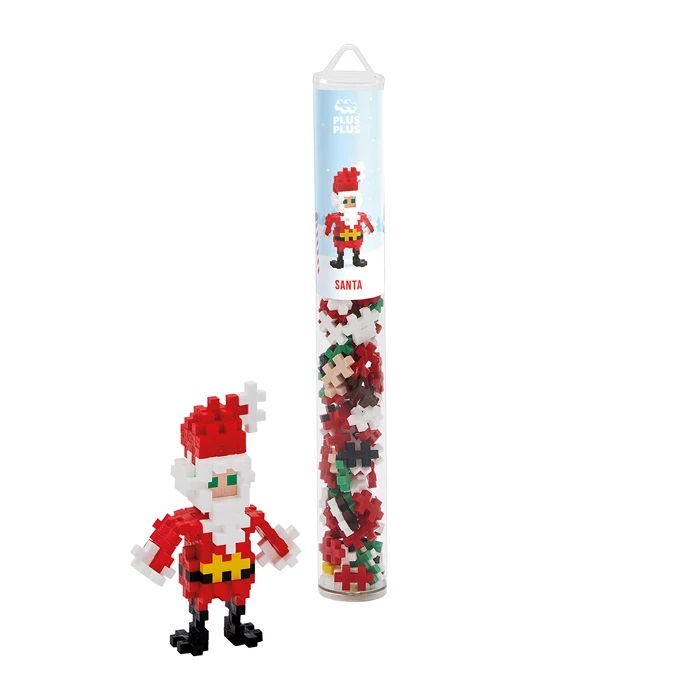 PLUS PLUS Mini-Bausteine Weihnachtsmann 100 Stück