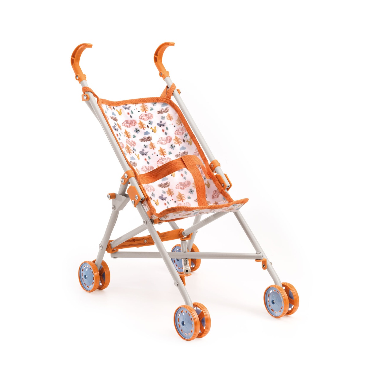Pomea Puppenwagen - Puppenbuggy Forest (54 cm) - Djeco