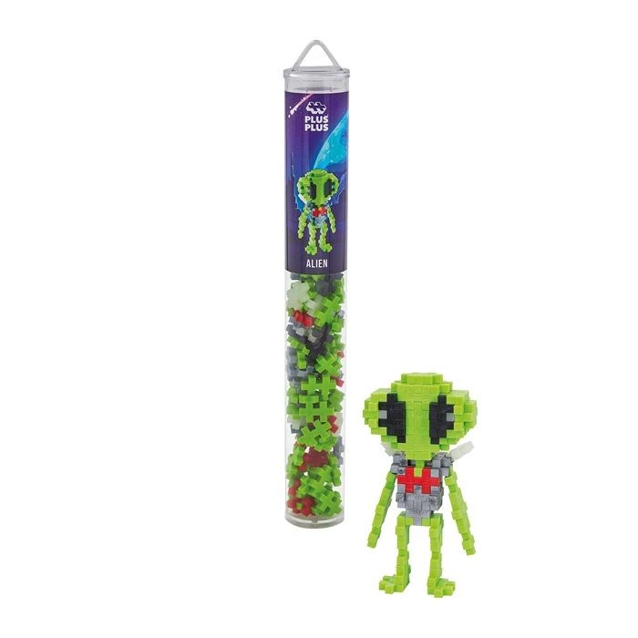PLUS PLUS Mini-Bausteine Alien 100 Stück