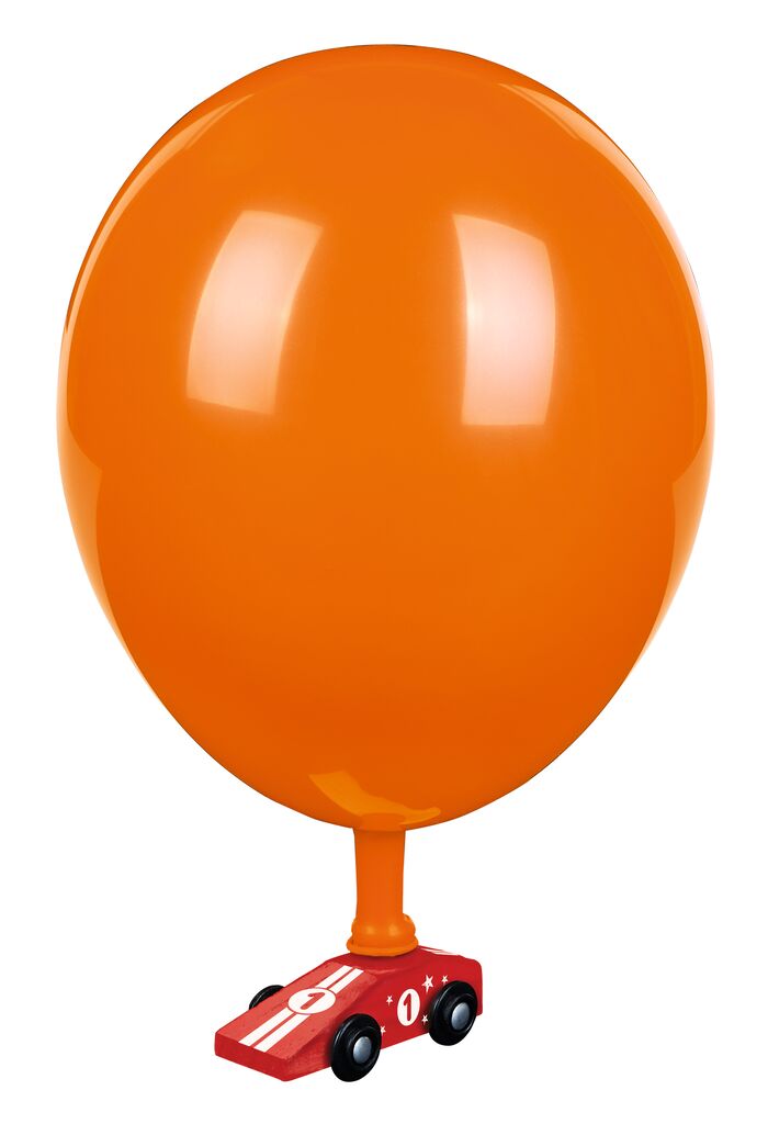 PhänoMINT Luftballon Auto (verschiedene Farben, 1 Stück) - moses Verlag