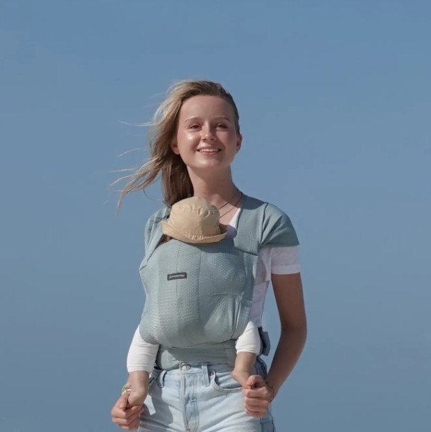 Minimonkey Baby Carrier Light Green