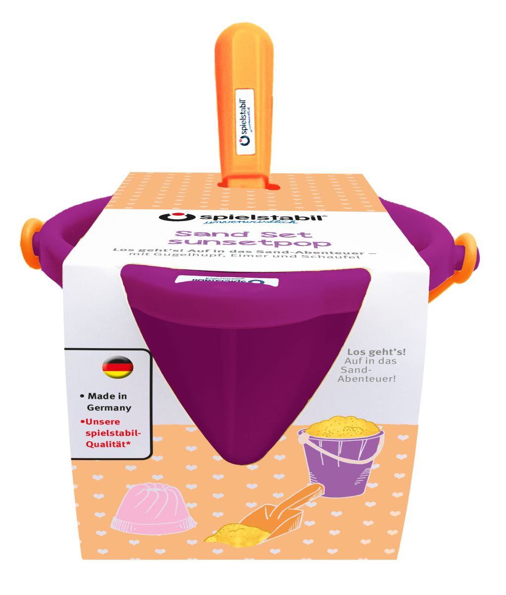 Spielstabil Sandset sunsetpop (lila)  3-teilig