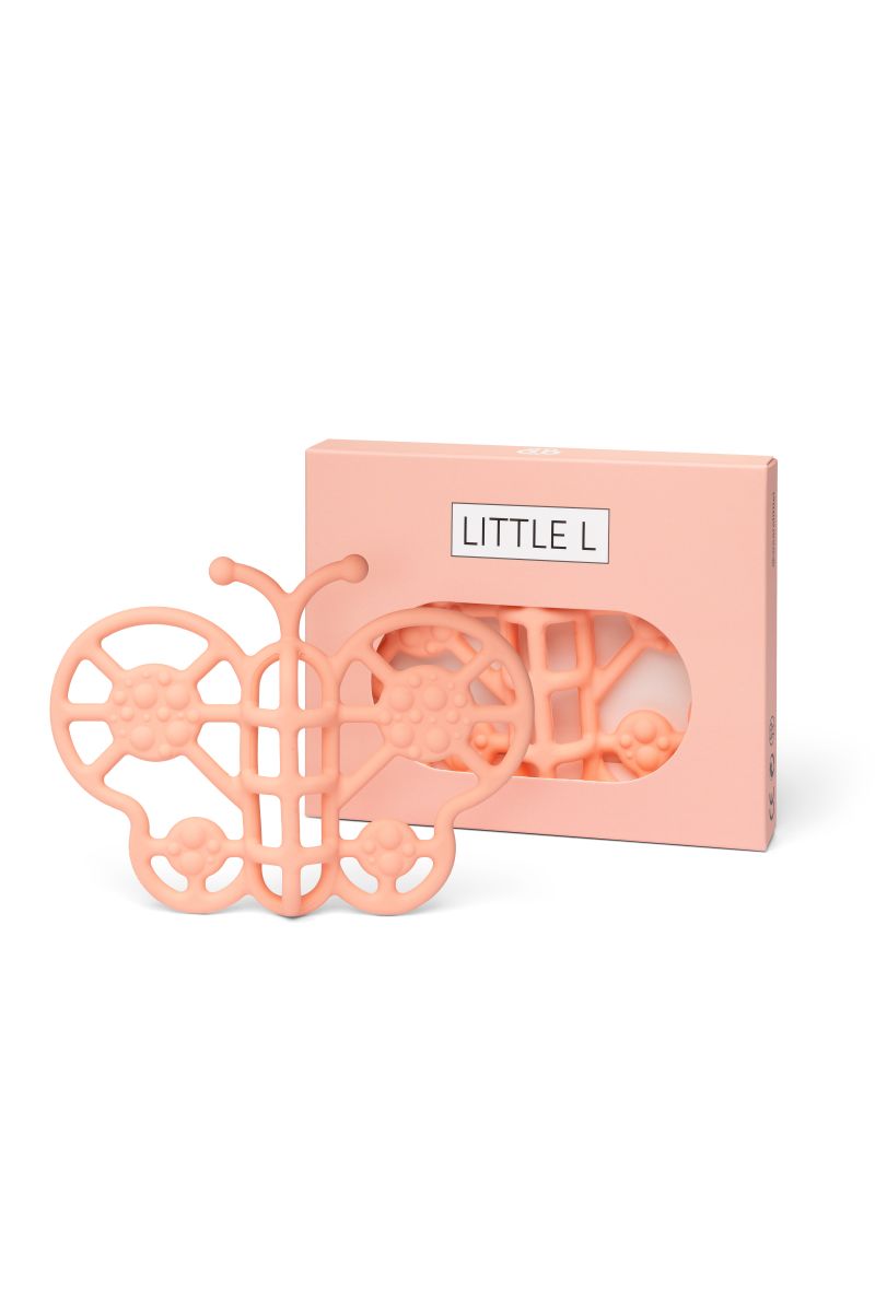 Beißring Schmetterling pink - Little L