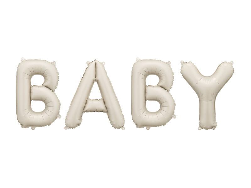 Folienluftballon Baby, 90 x 35 cm - Party Deco