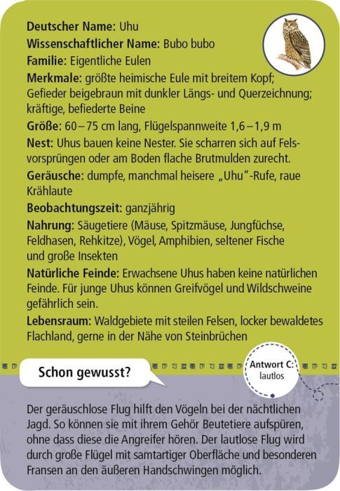 Expedition Natur 50 Tiere der Nacht - Moses